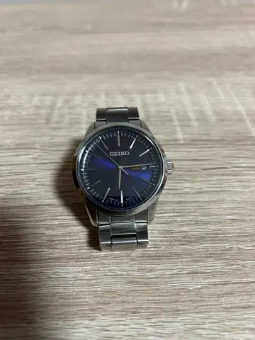 SEIKO 블루 다이얼 솔라
