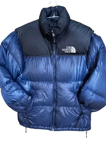 THE NORTH FACE 네이비 눕시 다운 자켓