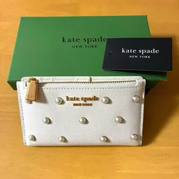 최종 가격 인하 케이트 스페이드 미사용 새상품 펄 슬림 월렛 카드 수납