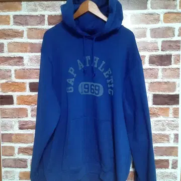 GAP 속기모 파랑 후드티 1969 XL 사이즈