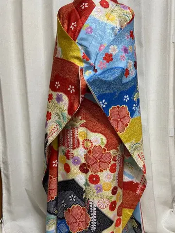 워셔블 기모노 후리소데