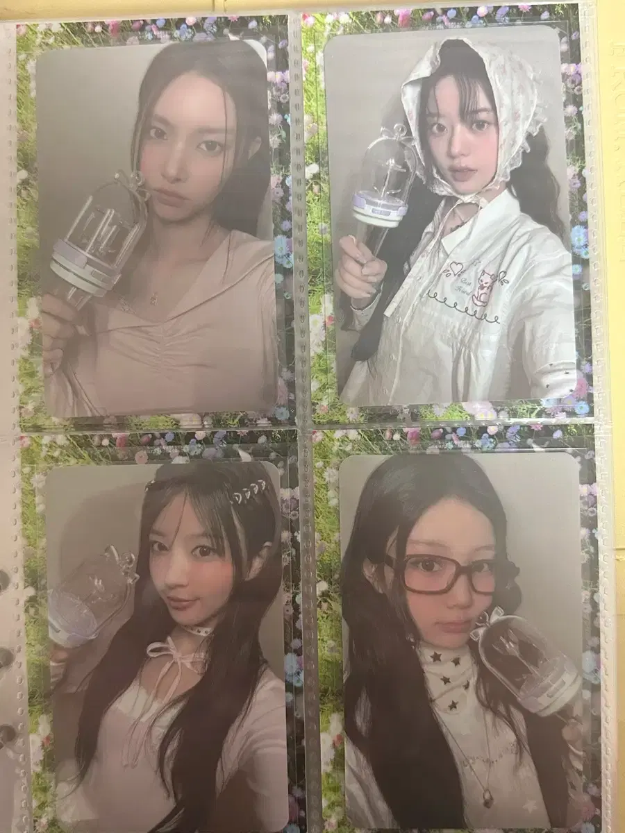 Illit lightstick Glitbong official photocard bulk