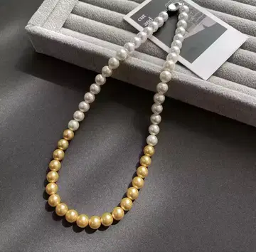 그라데이션 펄 목걸이