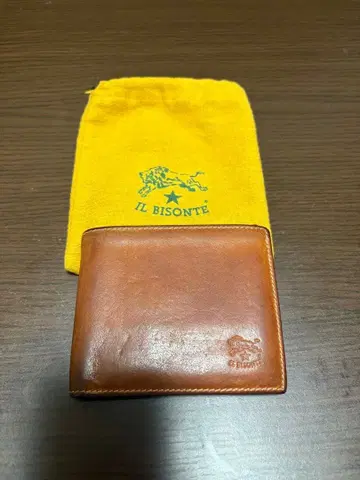 IL BISONTE 접이식 지갑 누메 (주머니 포함)
