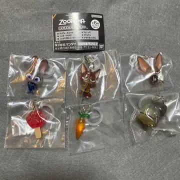 주토피아 메지루시 액세서리 컴플리트 전 6종