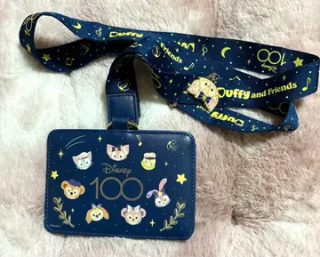 상하이 디즈니 100주년 더피&프렌즈 패스 케이스
