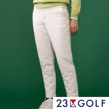 [택 포함 새상품] 23구 골프 겨울 최강 방한 퀼팅 팬츠 여성용 0