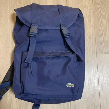 라코스테 네이비 백팩