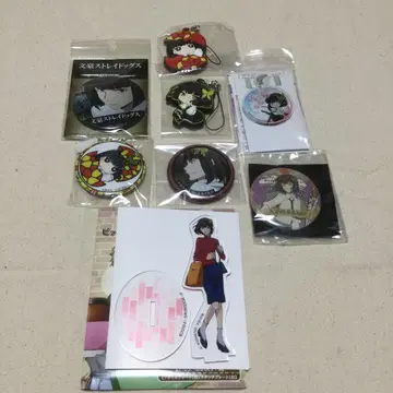 문호 스트레이독스 요사노 아키코 캔뱃지 아크릴 스탠드 스트랩