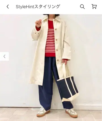 UNIQLO 스텐카라 코트 S 내추럴