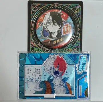 히로아카 토도로키 쇼토 생일 아크릴 스탠드 캔뱃지 2025