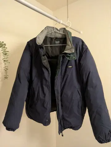 BEAMS HEART GERRY / 빅 실루엣 충전솜 블루종