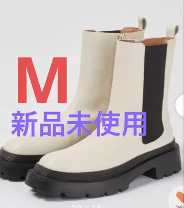 [ 미사용 새상품 ] suadeo 탱크 숏부츠 M