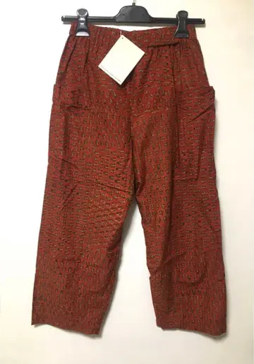 [ 미사용품 ] CALICO 인도 아쥬락 염색 롱팬츠 매더인디고