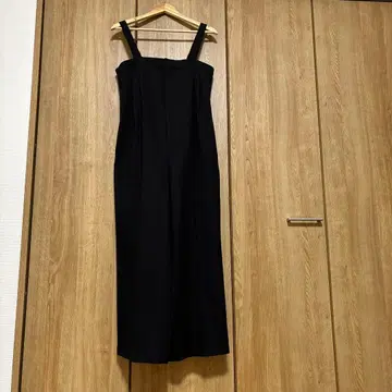 글로벌 워크 블랙 살로펫 오버롤