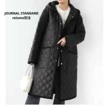 JOURNAL STANDARD relume 퀼팅 자켓 블랙 36