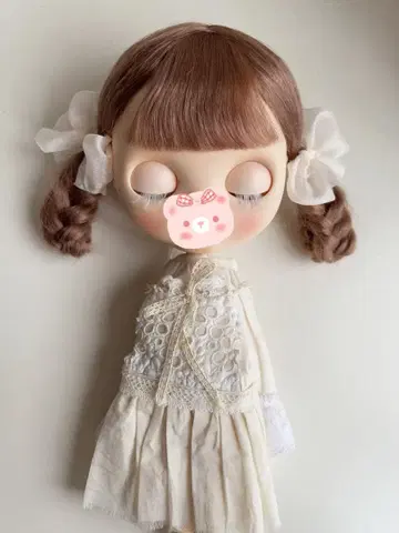 [ 가격 인하 당일 발송 ] coffee 22 모헤어 가발 Blythe