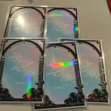 AGF2025 fanfancy+ 슬리브 블랙 후쿠야 배포 세트