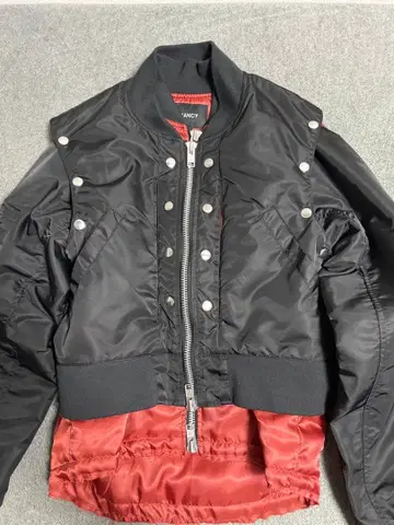 Grancy MA-1 자켓 블랙 S