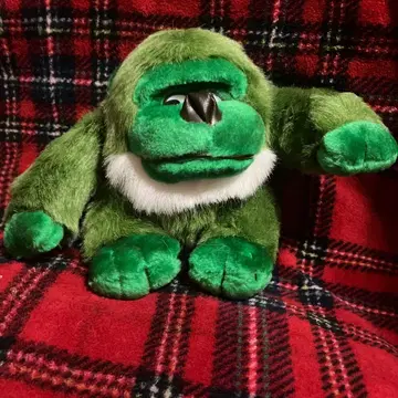 그린 컬러 고릴라 봉제 인형