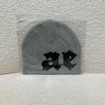 그레이 로고 비니