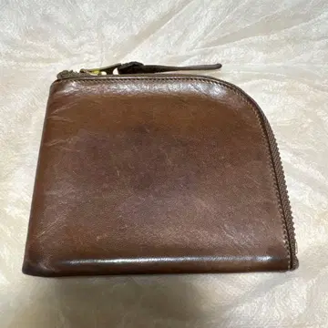 앵커 브릿지 L자 지퍼 지갑 호스 가죽