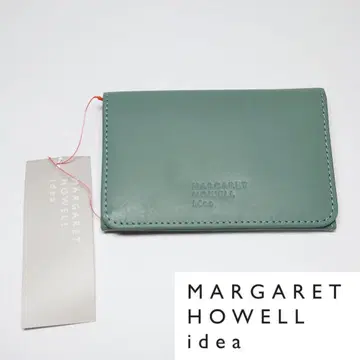 [택 포함 새상품] 마가렛호웰 아이디어 다우너 명함지갑 블루 그레이