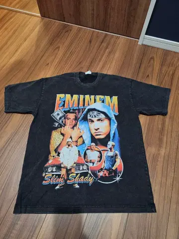 Eminem Slim Shady 랩 T셔츠 L 사이즈