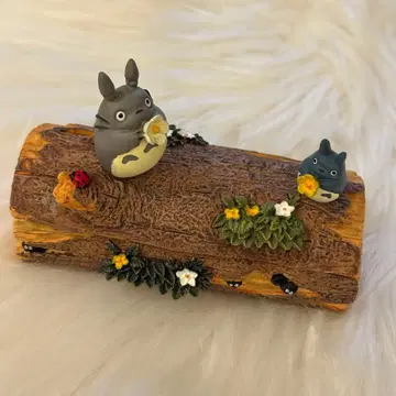 이웃집 토토로 나무 줄기 소품함 피규어 포함 스튜디오 지브리