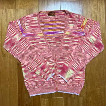 MISSONI 캐시미어 실크 긴팔 가디건 사이즈 46