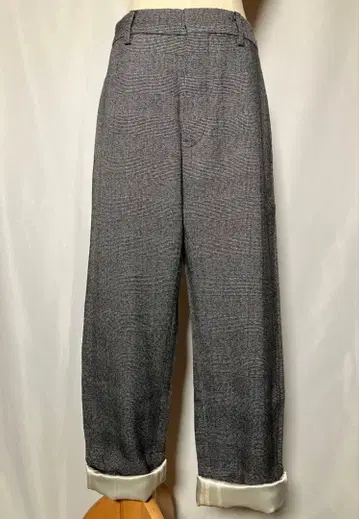 SOFIE D'HOORE 소피 도르 울 팬츠 글렌체크