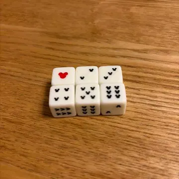 디즈니 미키 페이스 주사위