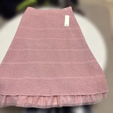 Arte Soie 핑크 플레어 스커트 사이즈 13