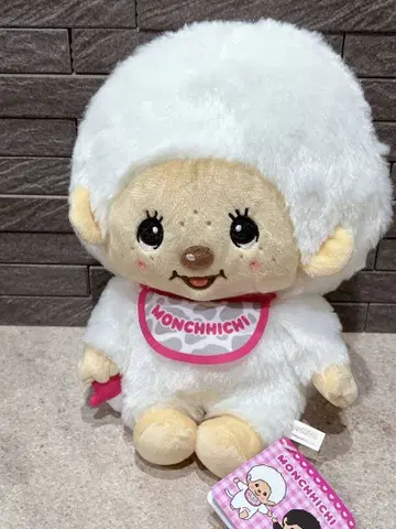몬치치 스마트폰 케이스 화이트 화이트 모리 판타지 봉제 인형