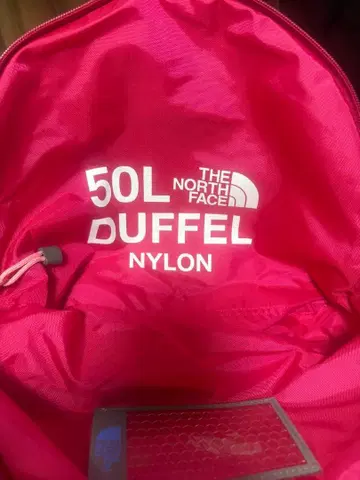 [ 가격 인하 중 ] THE NORTH FACE 50L DUFFEL 핑크