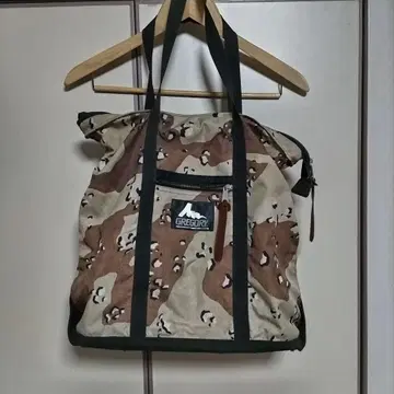 GREGORY 카모플라쥬 토트백