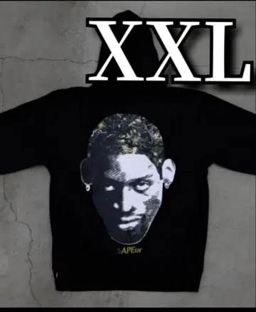 SAPEur 후드티 XXL 블랙