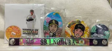 노무라 이사무 굿즈 5점