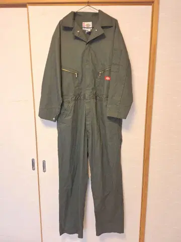 Dickies 오버롤 XL 올리브 그린 카키 미사용에 가까움