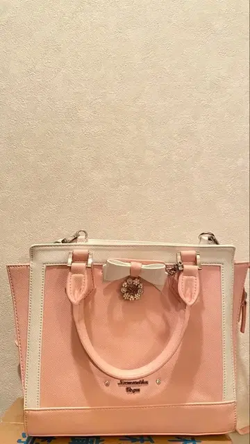 SAMANTHAVEGA 리본 패스케이스 포함 백