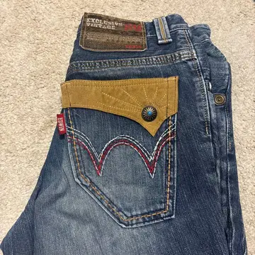 EDWIN 데님 팬츠 인디고