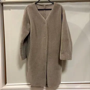 JOURNAL STANDARD relume 베이지 보아 무스탕 코트