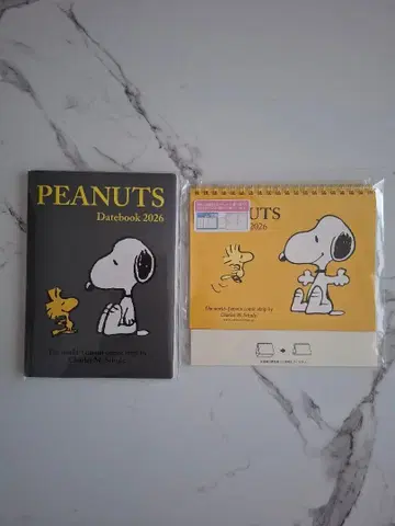 2026년 스누피 탁상 달력 스누피 스케줄러