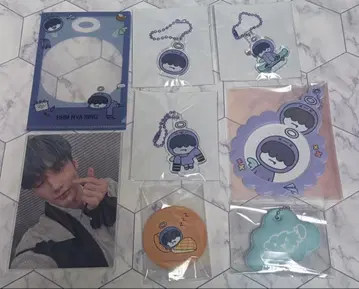 TXT 투바 후무냐린 휴닝카이 미니 포토 아크릴 키링 캔뱃지