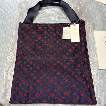 러셋 토트백 네이비