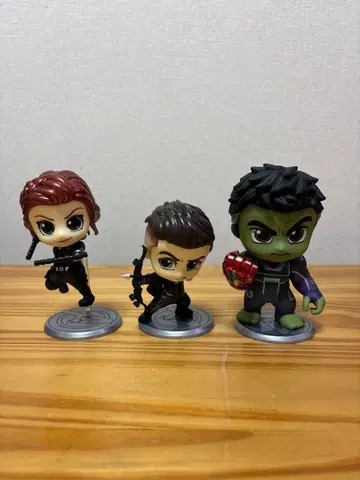 코스베이비 블랙 위도우 호크아이 헐크 (박스 없음)