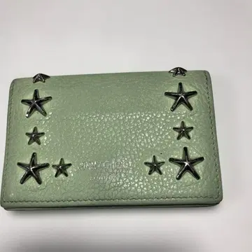 12671 JIMMY CHOO 별 모양 스터드 명함지갑
