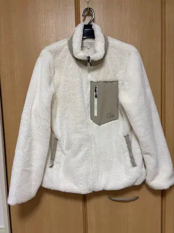 로고스 자켓 M 사이즈 화이트