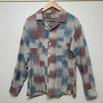 gaijin made 멀티 컬러 체크 긴팔 셔츠
