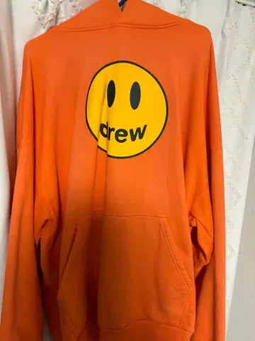 drew house 오렌지 후드티 L